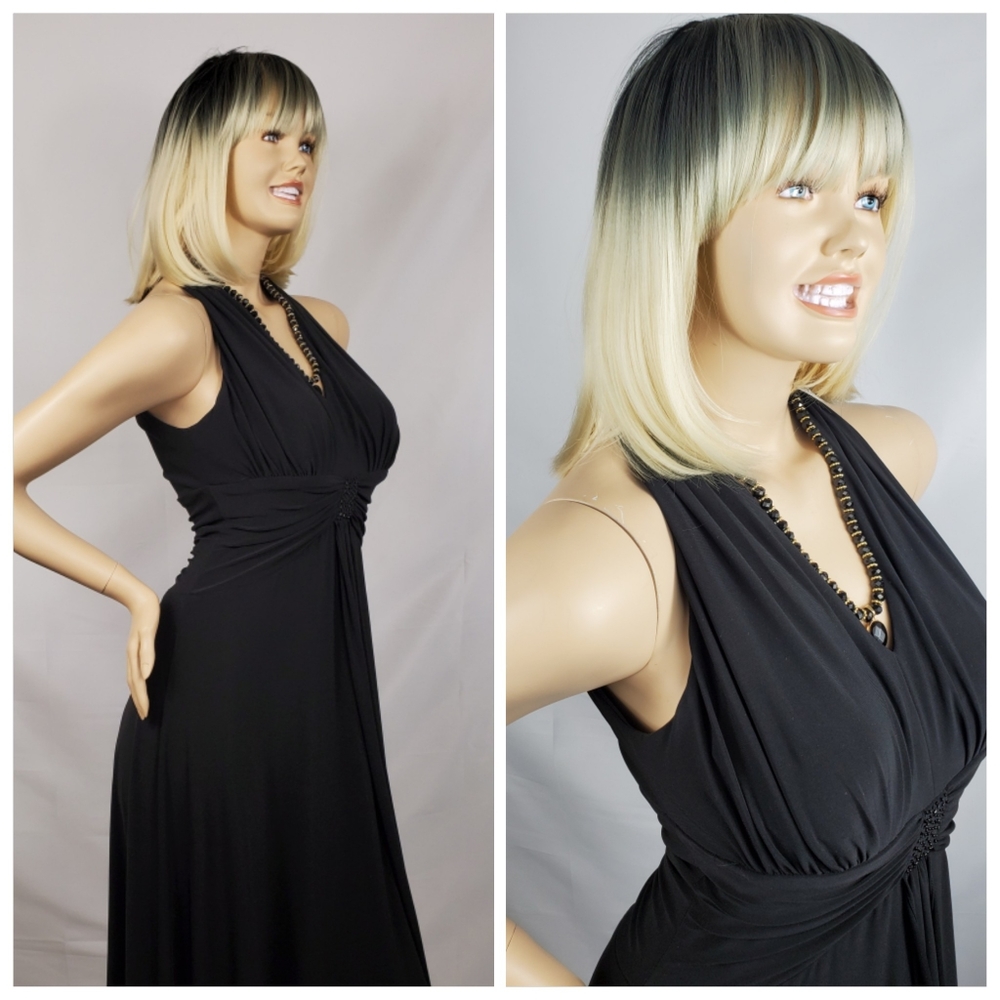 Coldwater Creek Black Sexy Cocktail Party Dress
